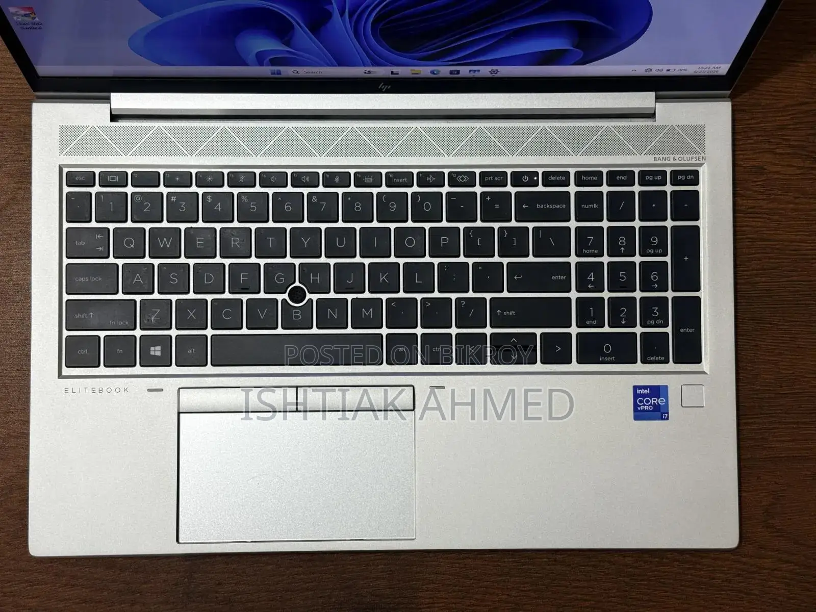 Laptop HP EliteBook 850 G8 16GB Intel Core i7 SSD 512GB