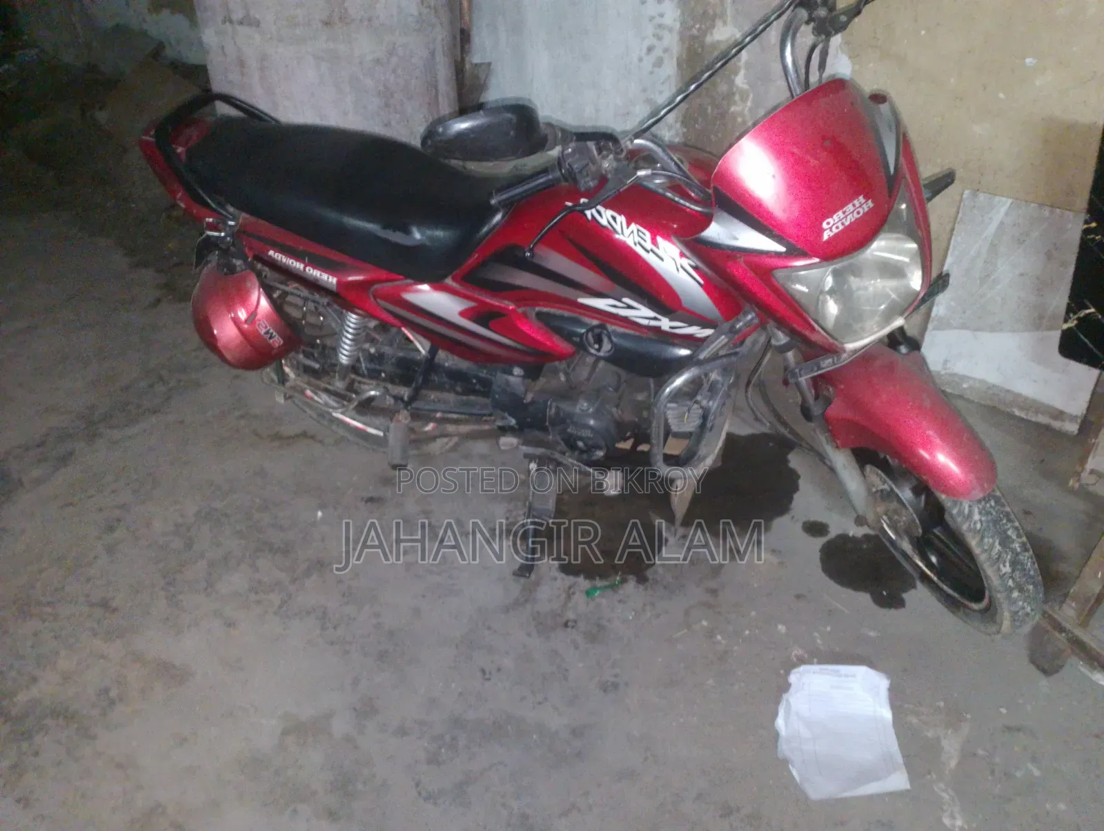 Hero Splendor Pro 2010 Red