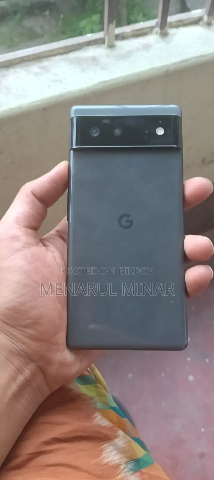 গুগল পিক্সেল ৬ ২৫৬ জিবি ব্ল্যাক