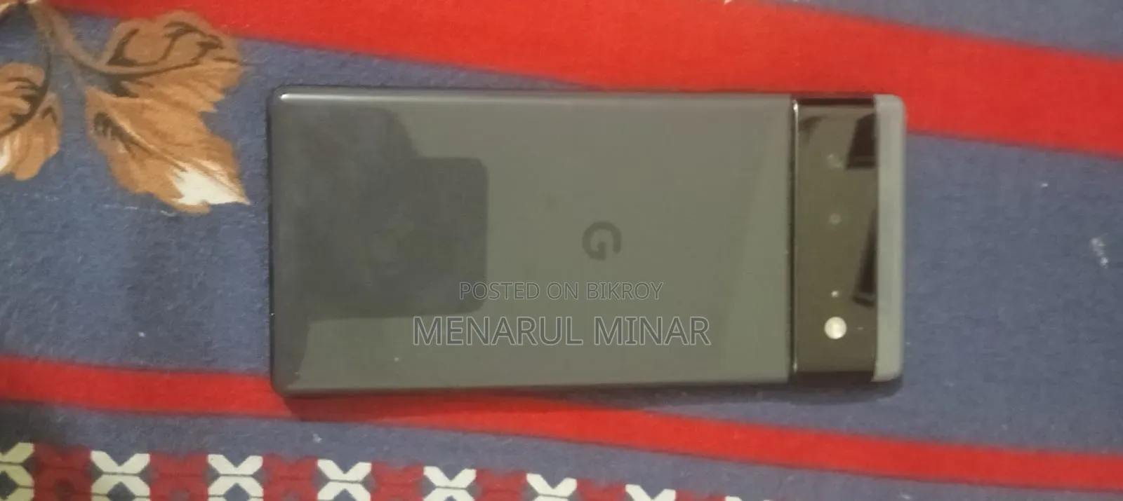 গুগল পিক্সেল ৬ ২৫৬ জিবি ব্ল্যাক