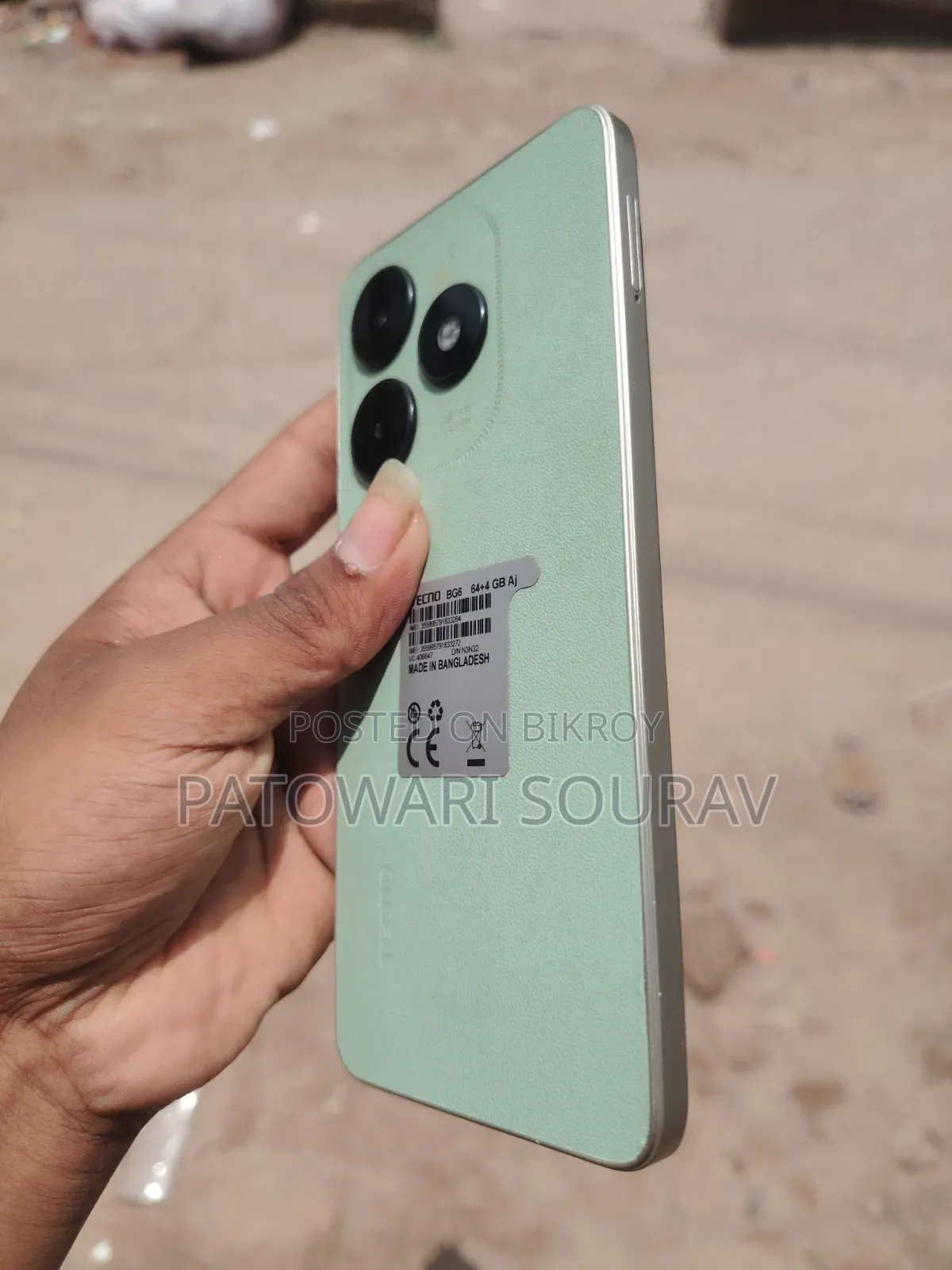 Tecno Spark Go 64 GB Green