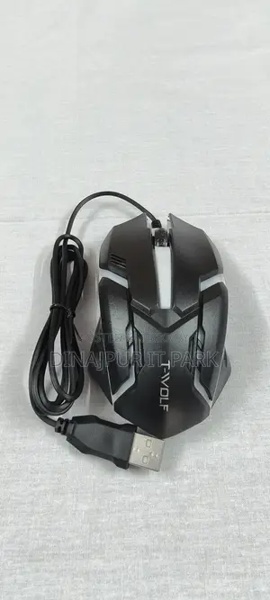 T-wolf Tf200 Rainbow Backlit Wired Gaming Keyboard & Mouse Combo