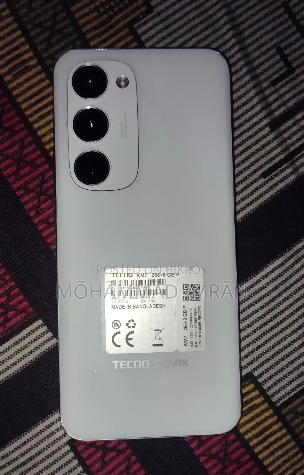 Tecno Spark 40 Pro+ 256 GB White