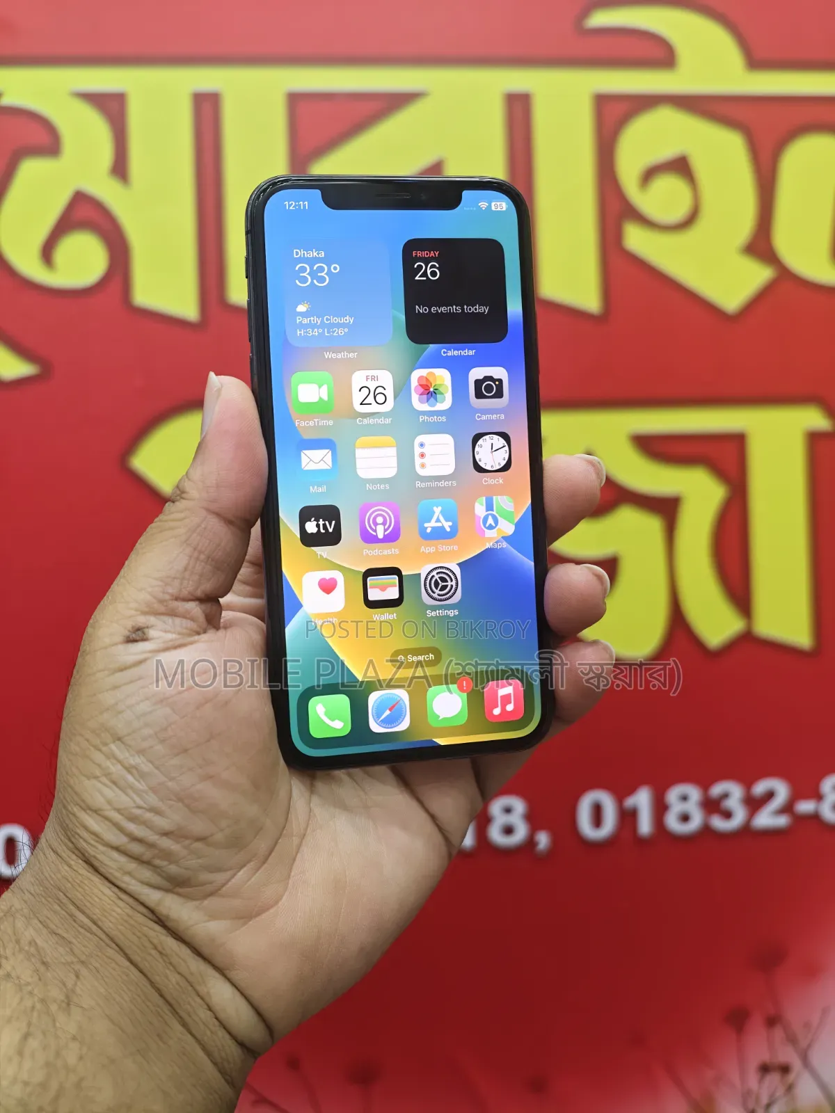 Apple iPhone X 256 GB Black