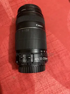 Canon 600d With 50mm Prime and 55-250mm Zoom Lens With Neweer Flash