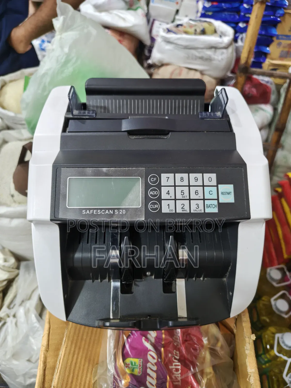 Safescan S20 Money Counting Machine With Fake Note Detector