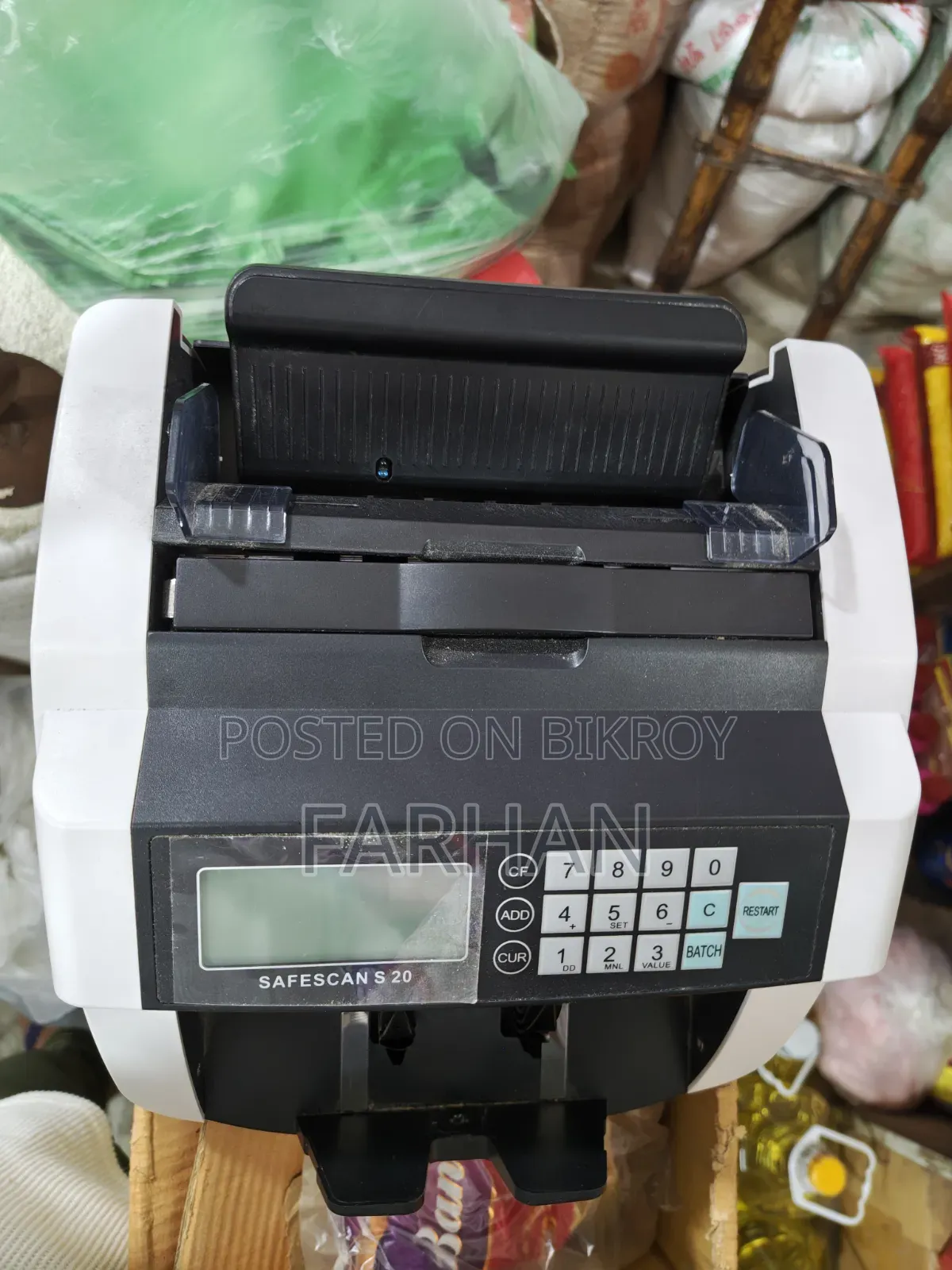 Safescan S20 Money Counting Machine With Fake Note Detector