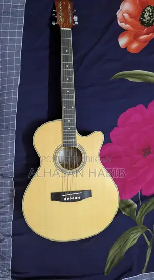 Axe Ag-48c Natural-100% Authentic Axe Pure Acoustic Guitar