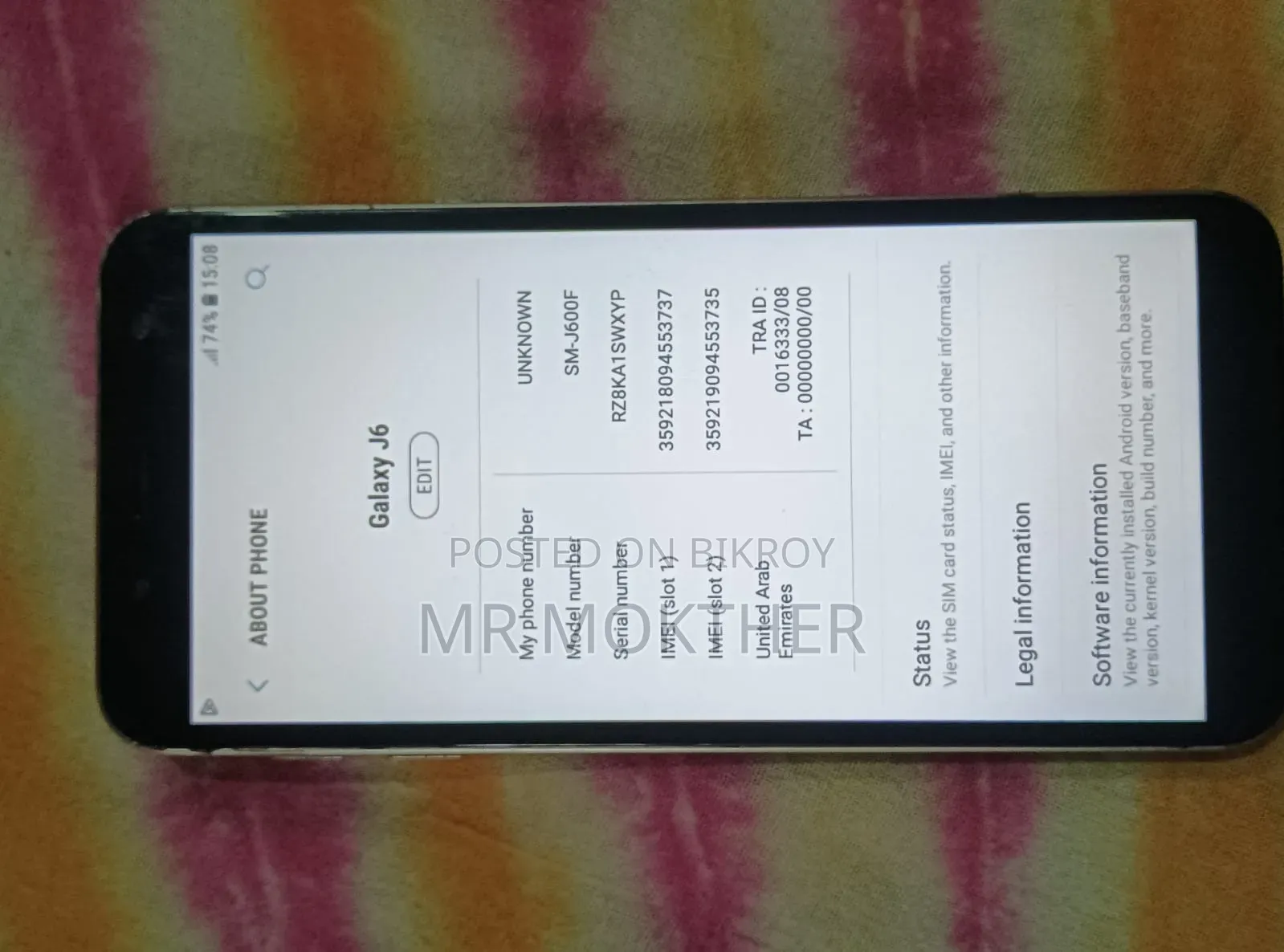 Samsung Galaxy J6 32 GB Gray
