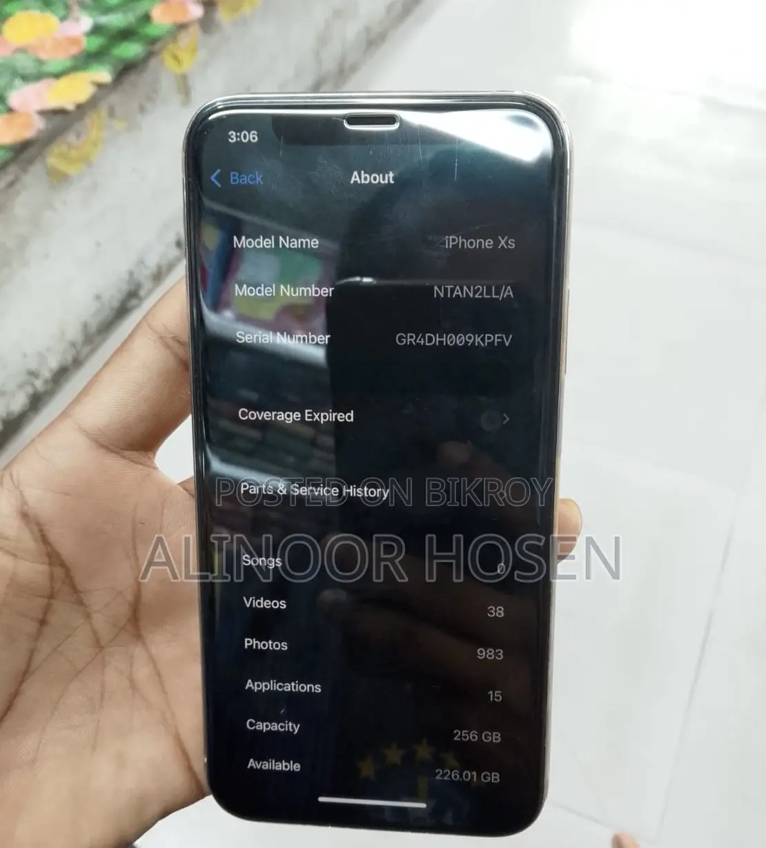 Apple iPhone XS 256 GB White
