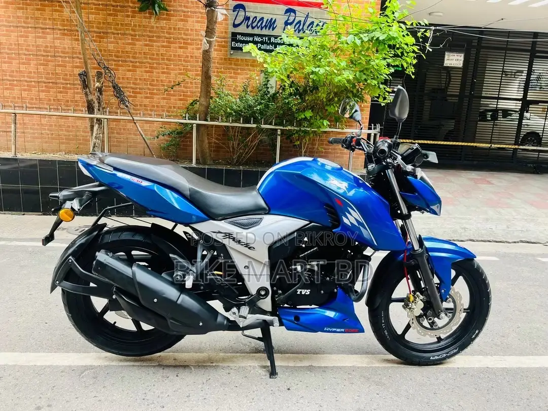 TVS Apache RTR 160 4V 2023 Blue