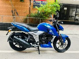 TVS Apache RTR 160 4V 2023 নীল