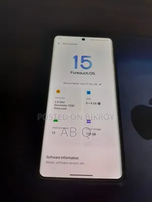 Vivo T2 (India) 128 GB Silver