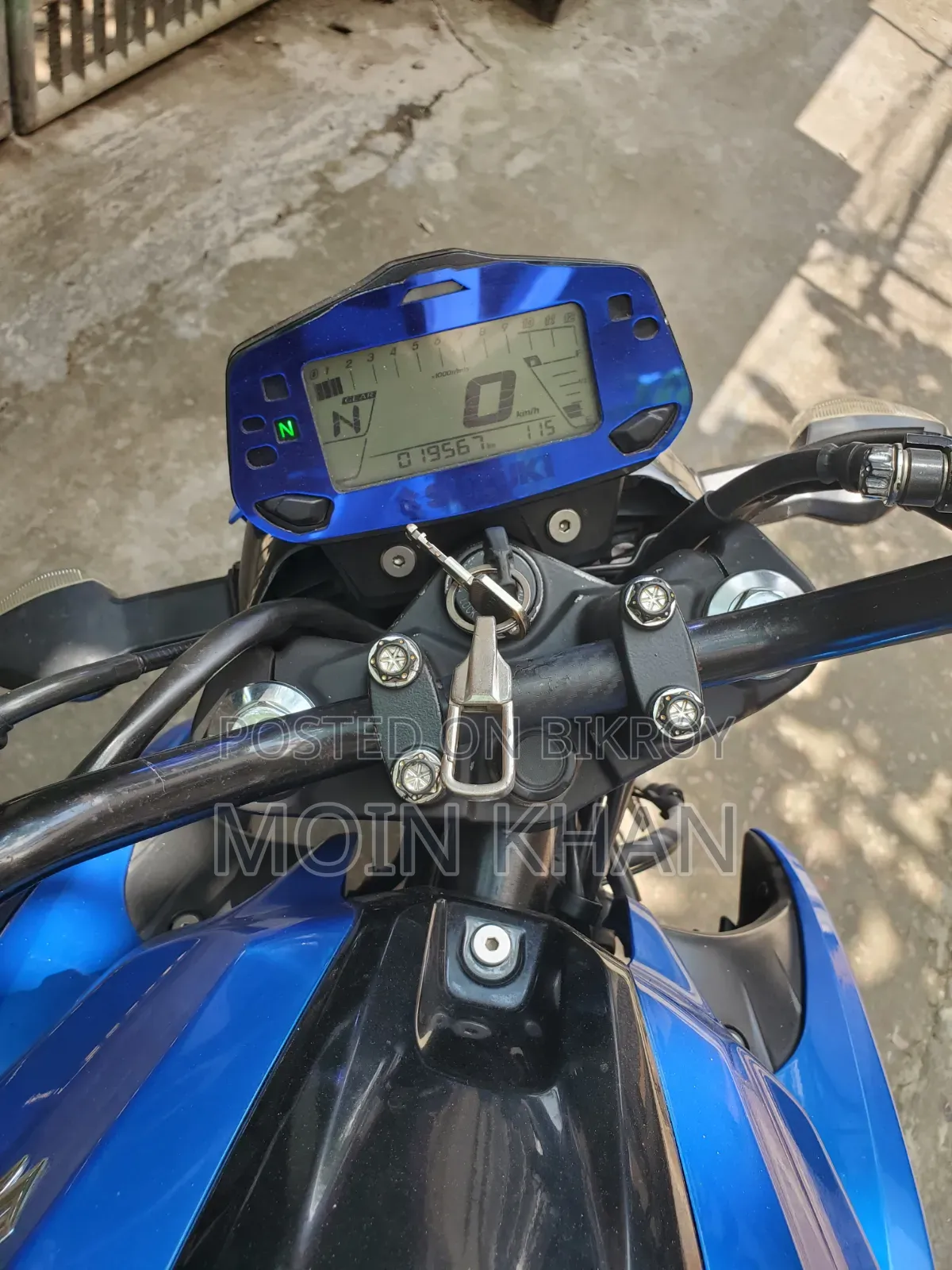 Suzuki Gixxer Fi ABS 2022 Blue