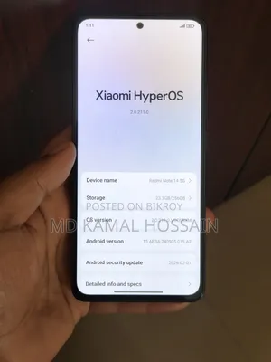 Xiaomi Redmi Note 14 5G 256 GB