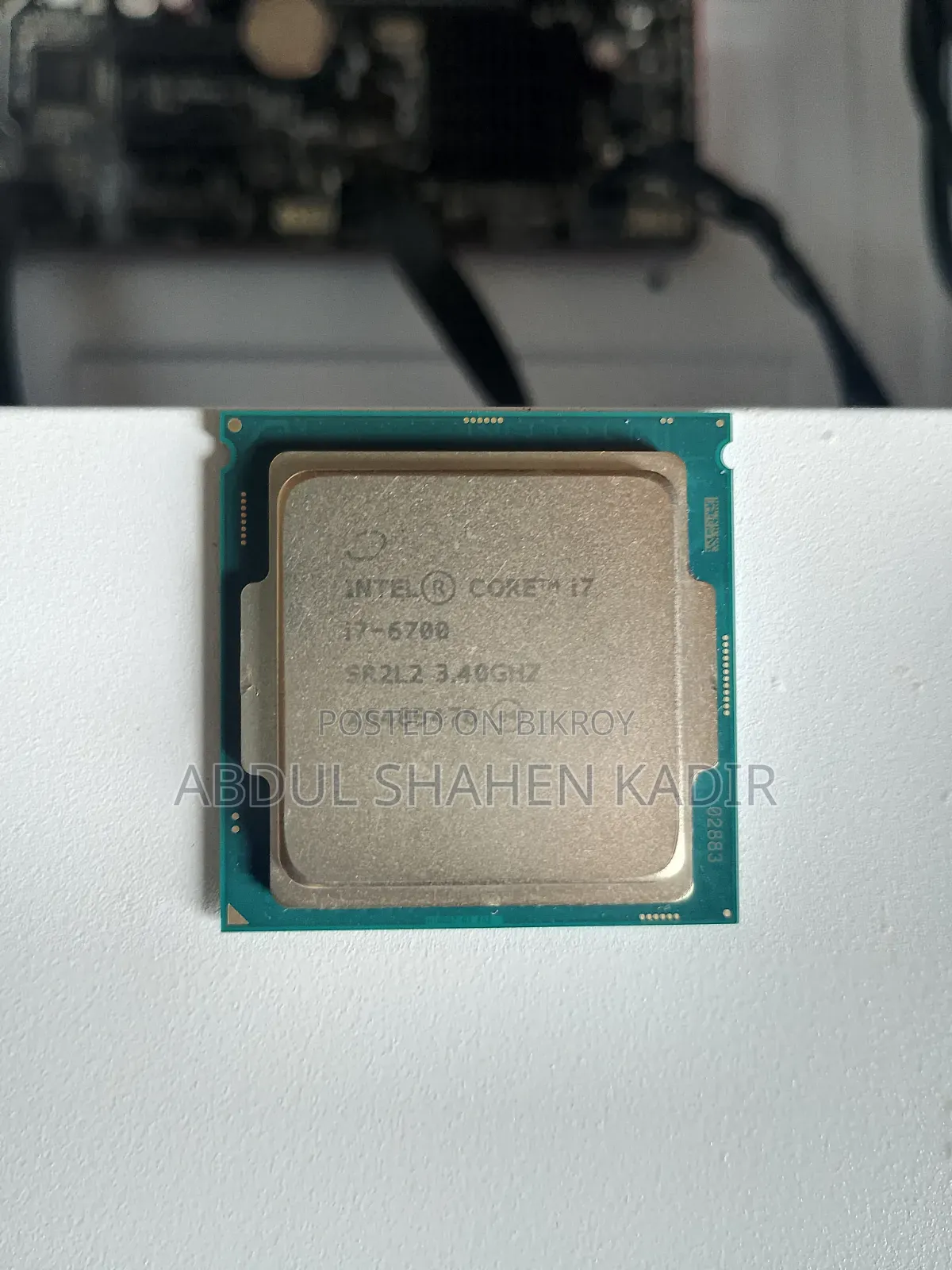 Intel Core I7 6th Gen. Processor