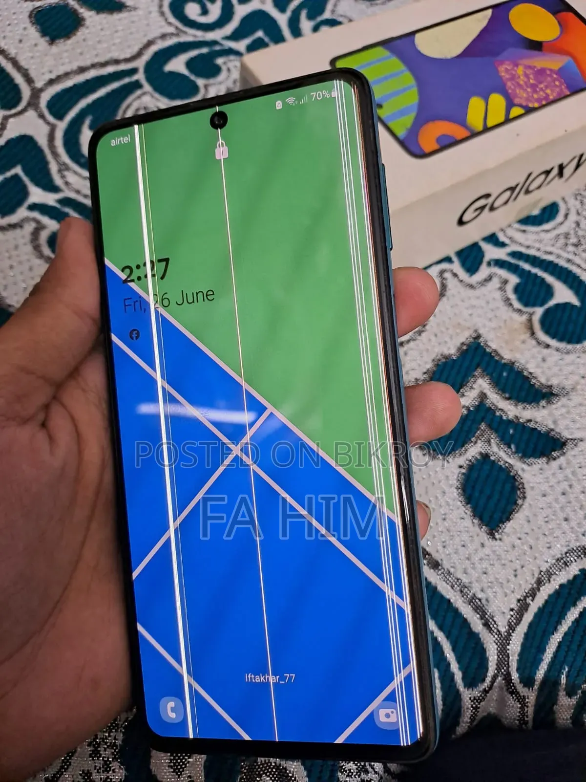 Samsung Galaxy F62 128 GB Green