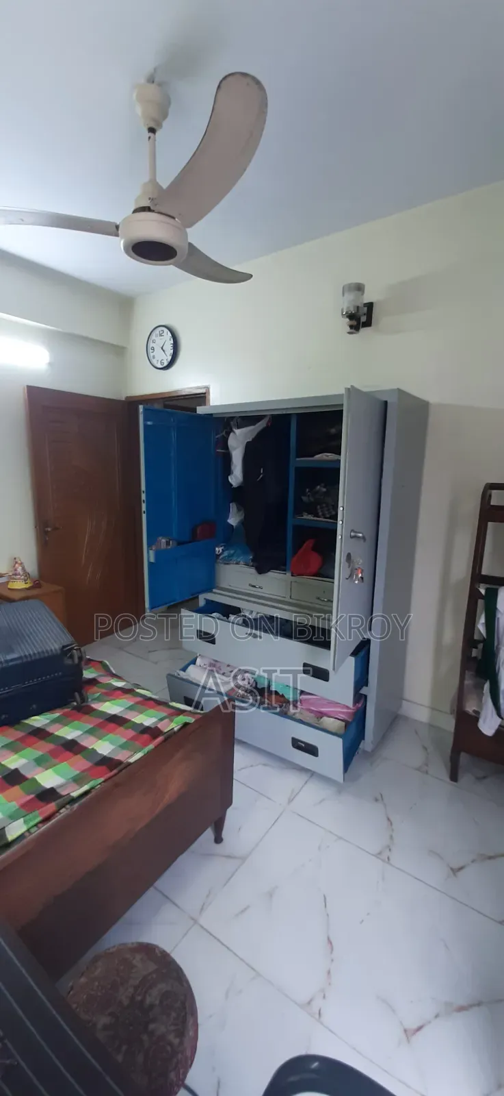 A steel wardrobe for sale