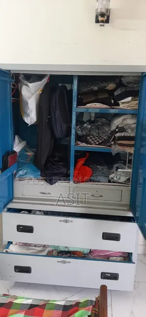 A steel wardrobe for sale