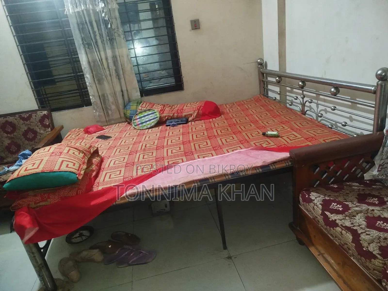 Stainless Steel Bed