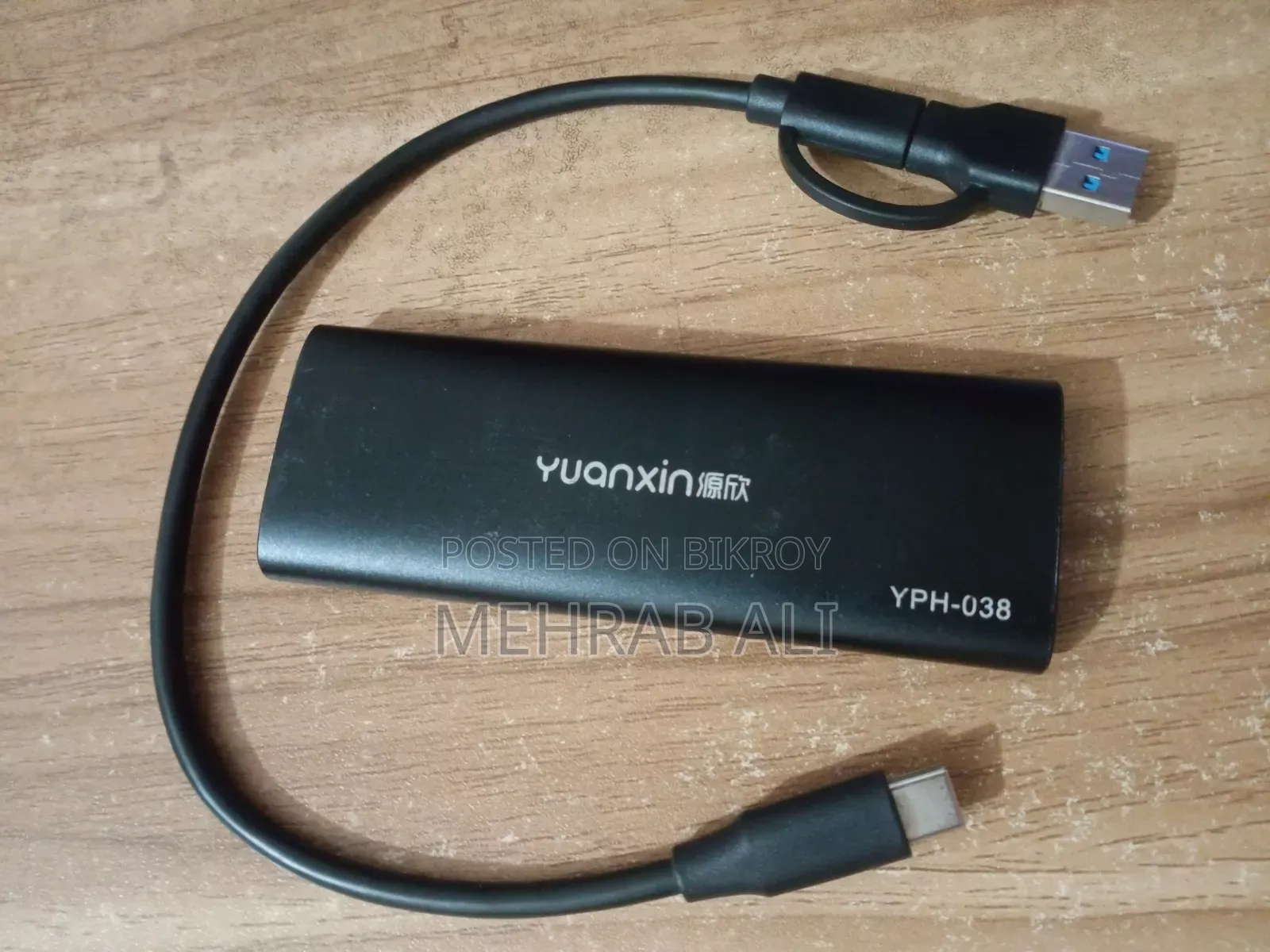 120 GB SSD + SSD Enclosure + 256GB Pendrive