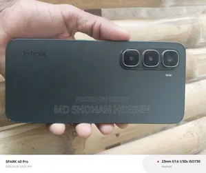 New Infinix Hot 60i 256 GB Black