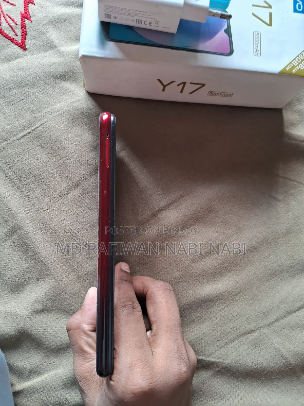 Vivo Y17 256 GB Black