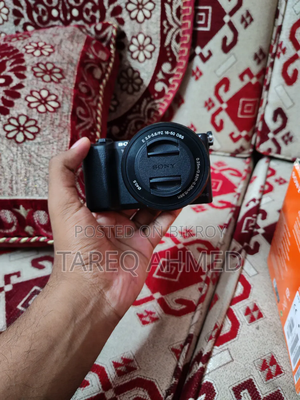 Sony A5100 16-50mm Kit Lens With Box Type-C Battery, 32 Gb Sd Card