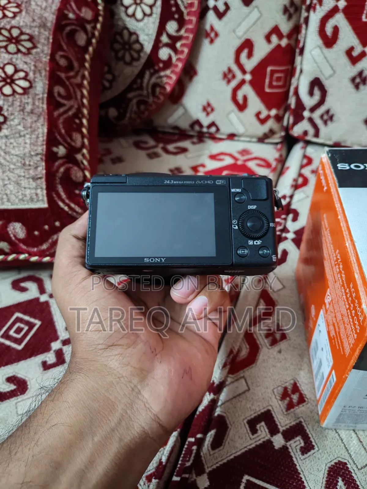 Sony A5100 16-50mm Kit Lens With Box Type-C Battery, 32 Gb Sd Card