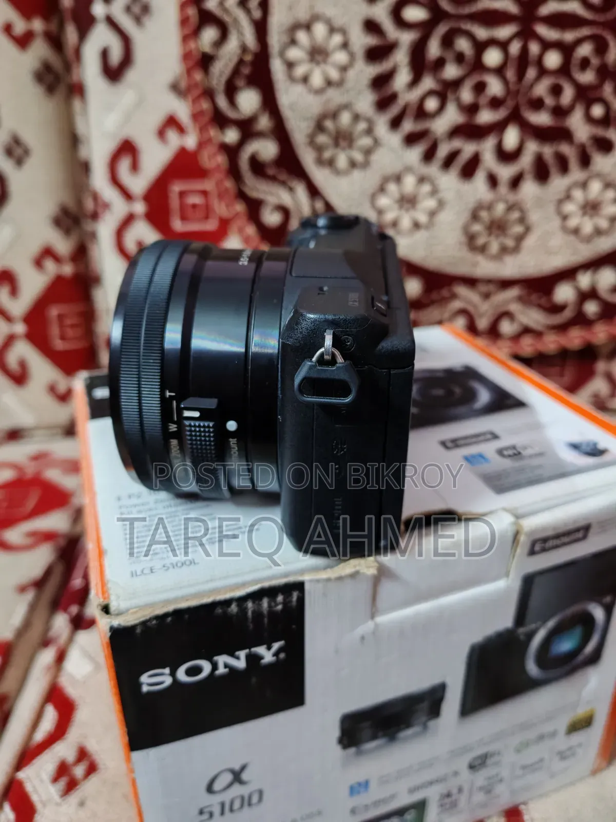 Sony A5100 16-50mm Kit Lens With Box Type-C Battery, 32 Gb Sd Card
