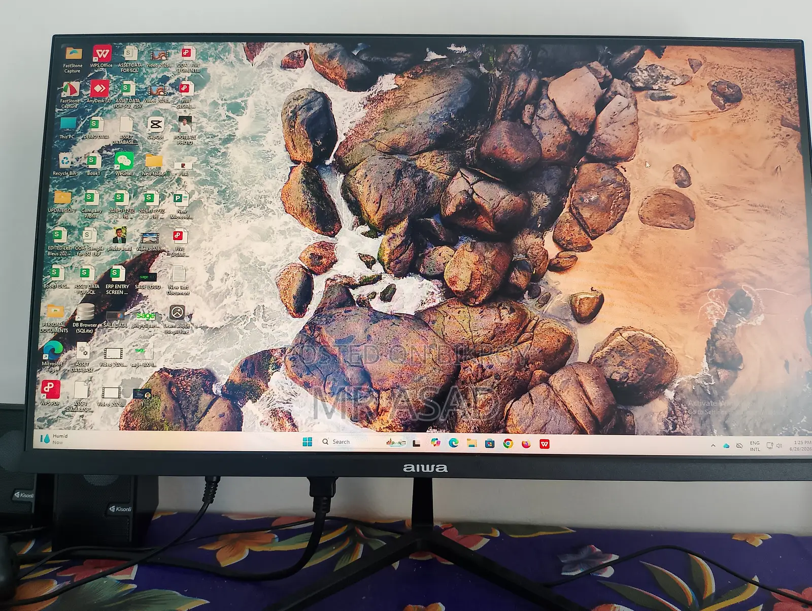 Desktop Computer MSI Gaming 24GE 2QE 8GB AMD Ryzen 5 SSD 256GB