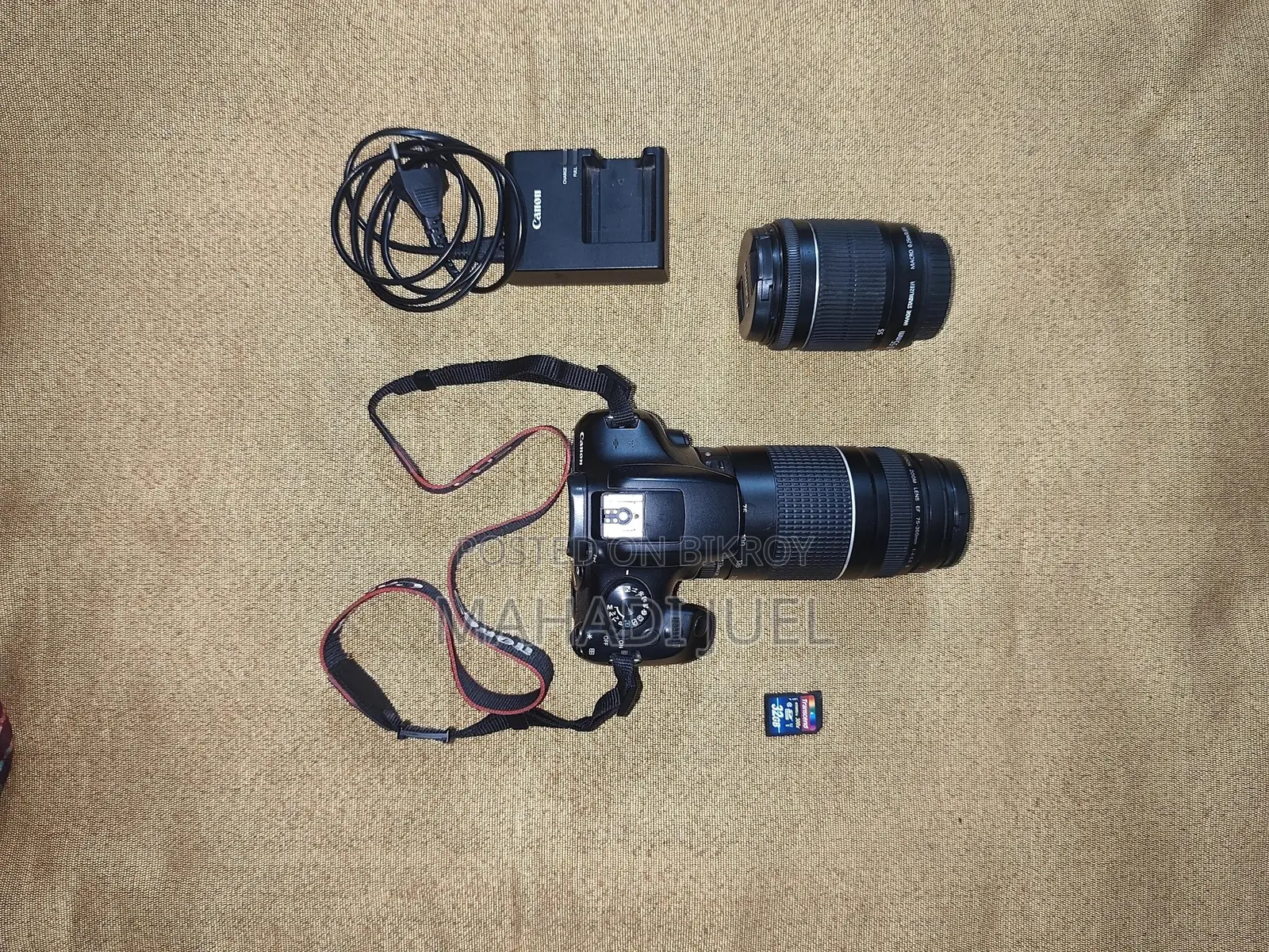 Canon EOS 1300D DSLR Camera with 18-55mm Lens, EF 75-300mm f/4-5.6
