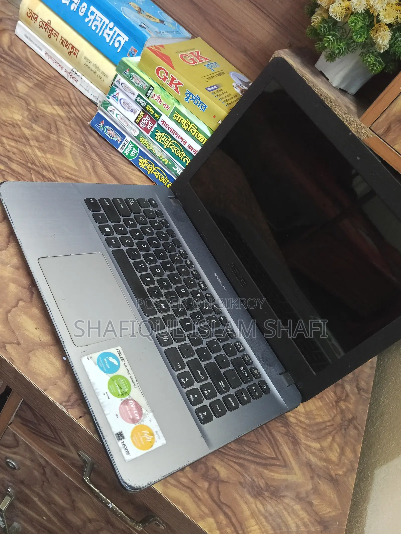 Laptop Asus 4GB Intel Pentium SSD 128GB