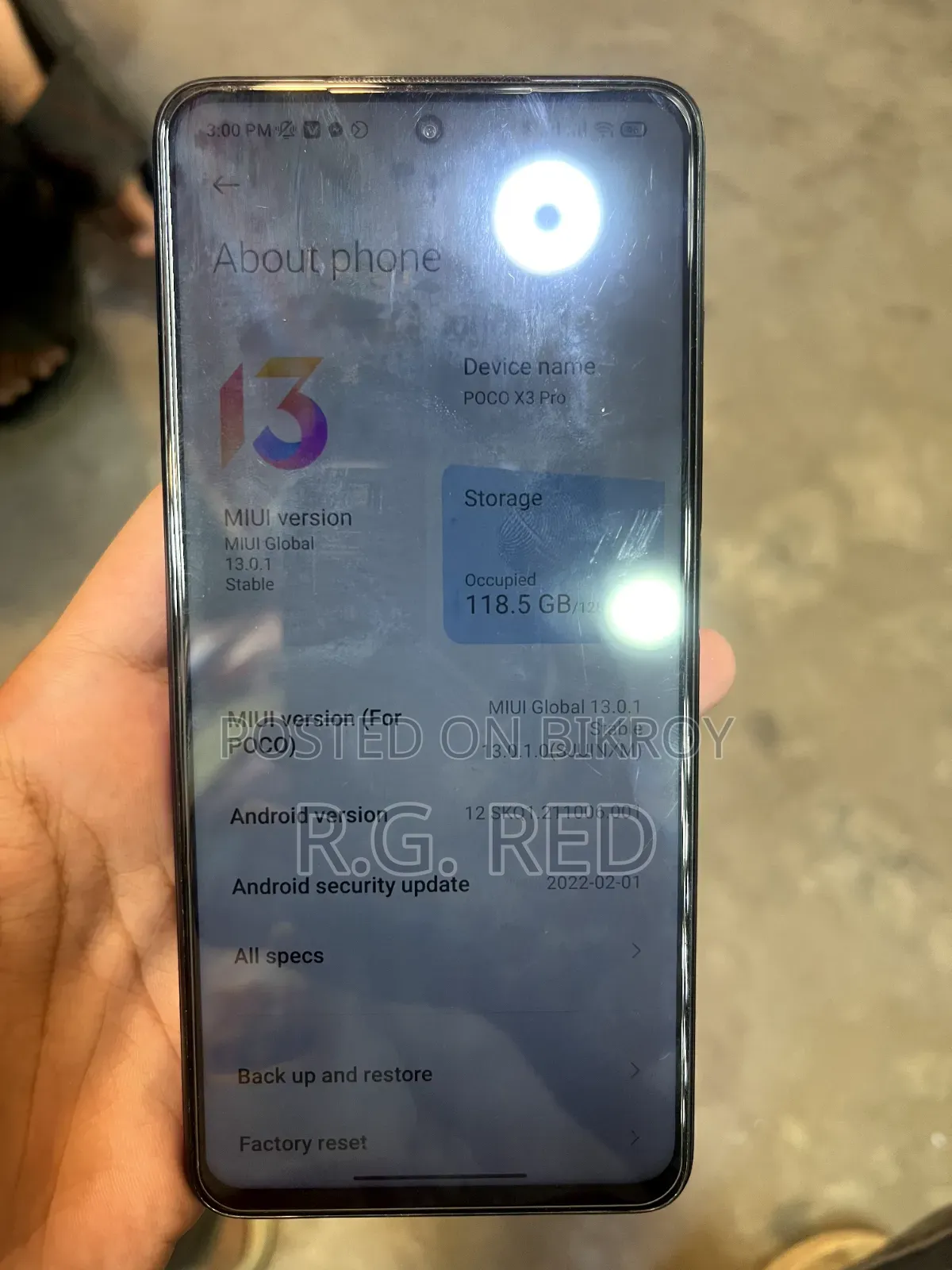 Xiaomi Poco X3 Pro 128 GB Blue