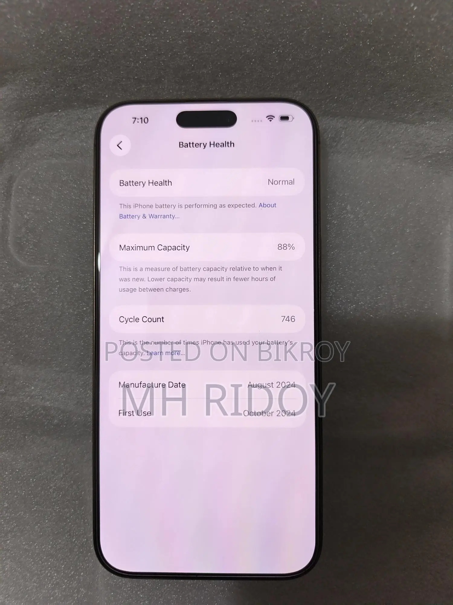 Apple iPhone 16 Pro Max 256 GB Gold