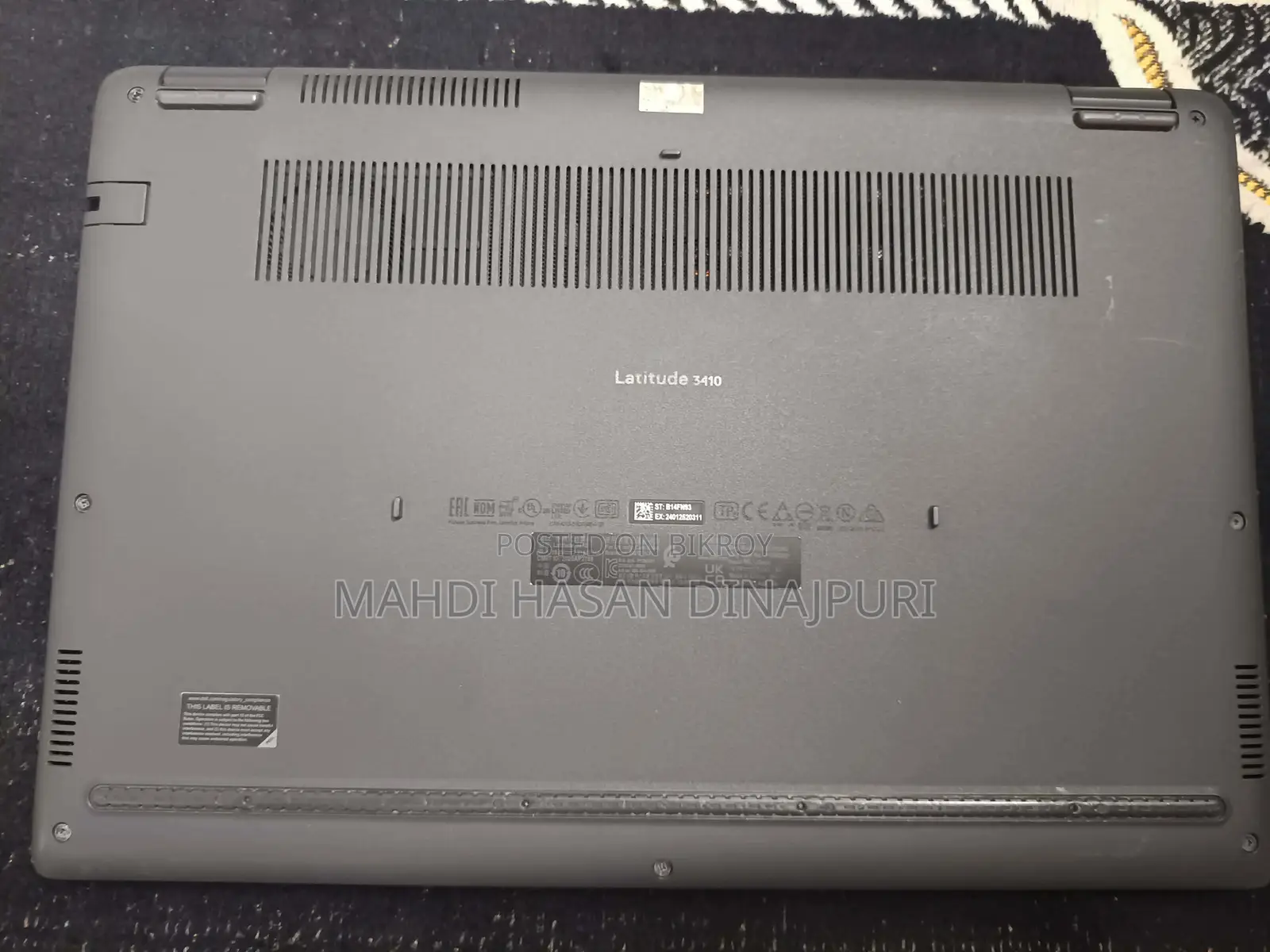 Laptop Dell Latitude 3410 8GB Intel Core I3 SSD 256GB