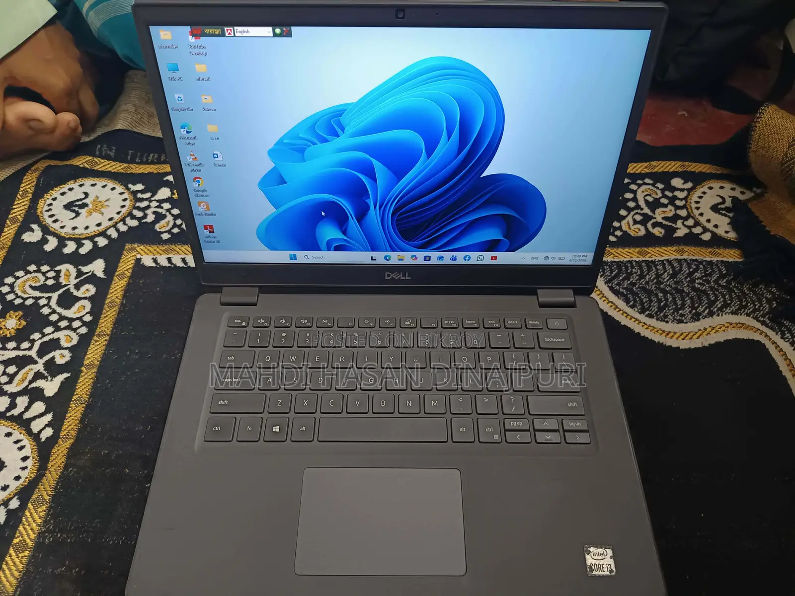Laptop Dell Latitude 3410 8GB Intel Core I3 SSD 256GB