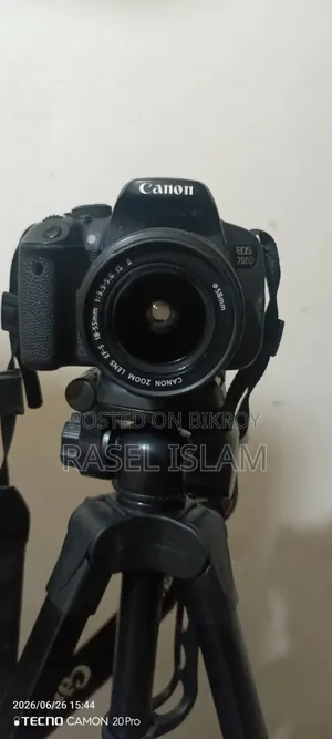 Canon 700D Camera Autofocus Touchscreen