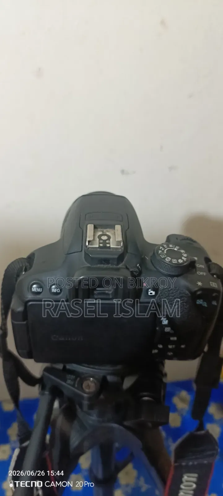 Canon 700D Camera Autofocus Touchscreen
