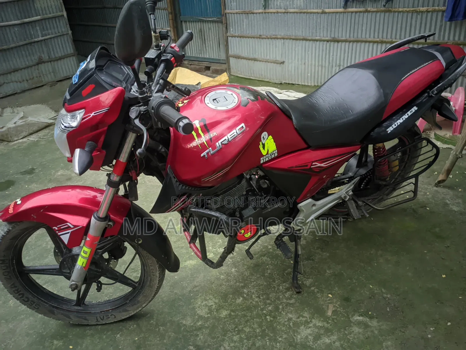 Runner Turbo 125 2018 Red