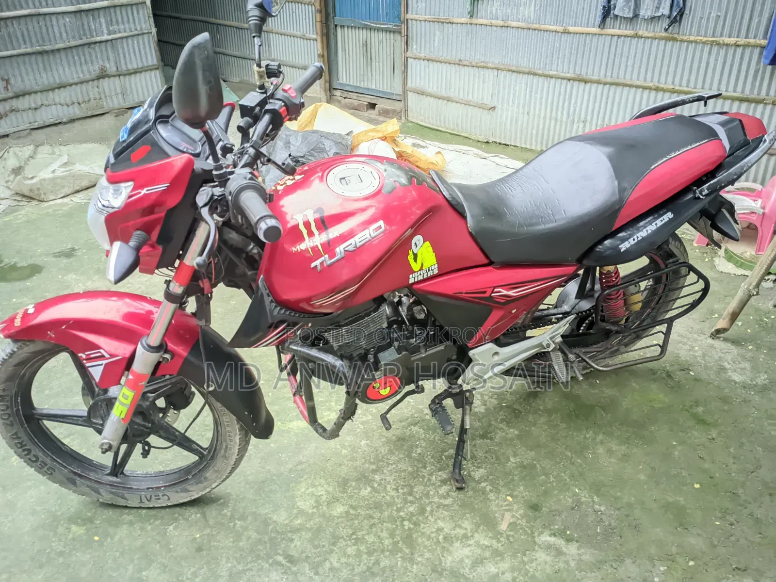 Runner Turbo 125 2018 Red
