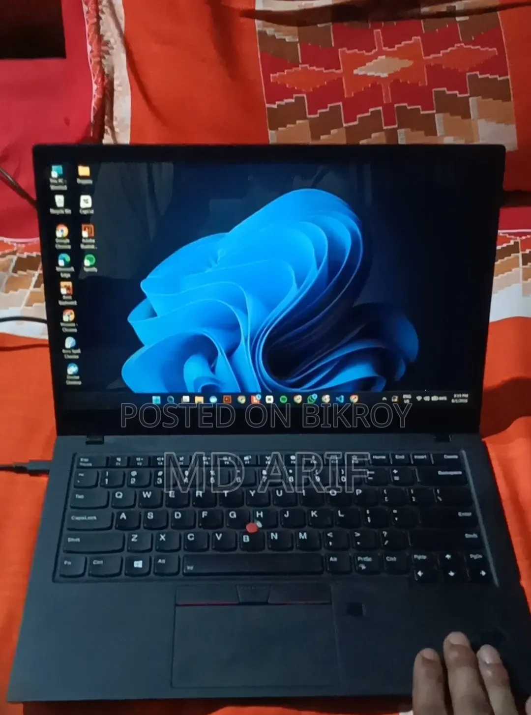 Laptop Lenovo ThinkPad X1 Carbon 16GB Intel Core i5 SSD 512GB