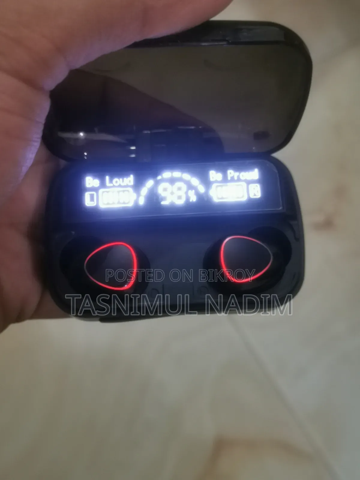 LED Display TWS Bluetooth Earbuds