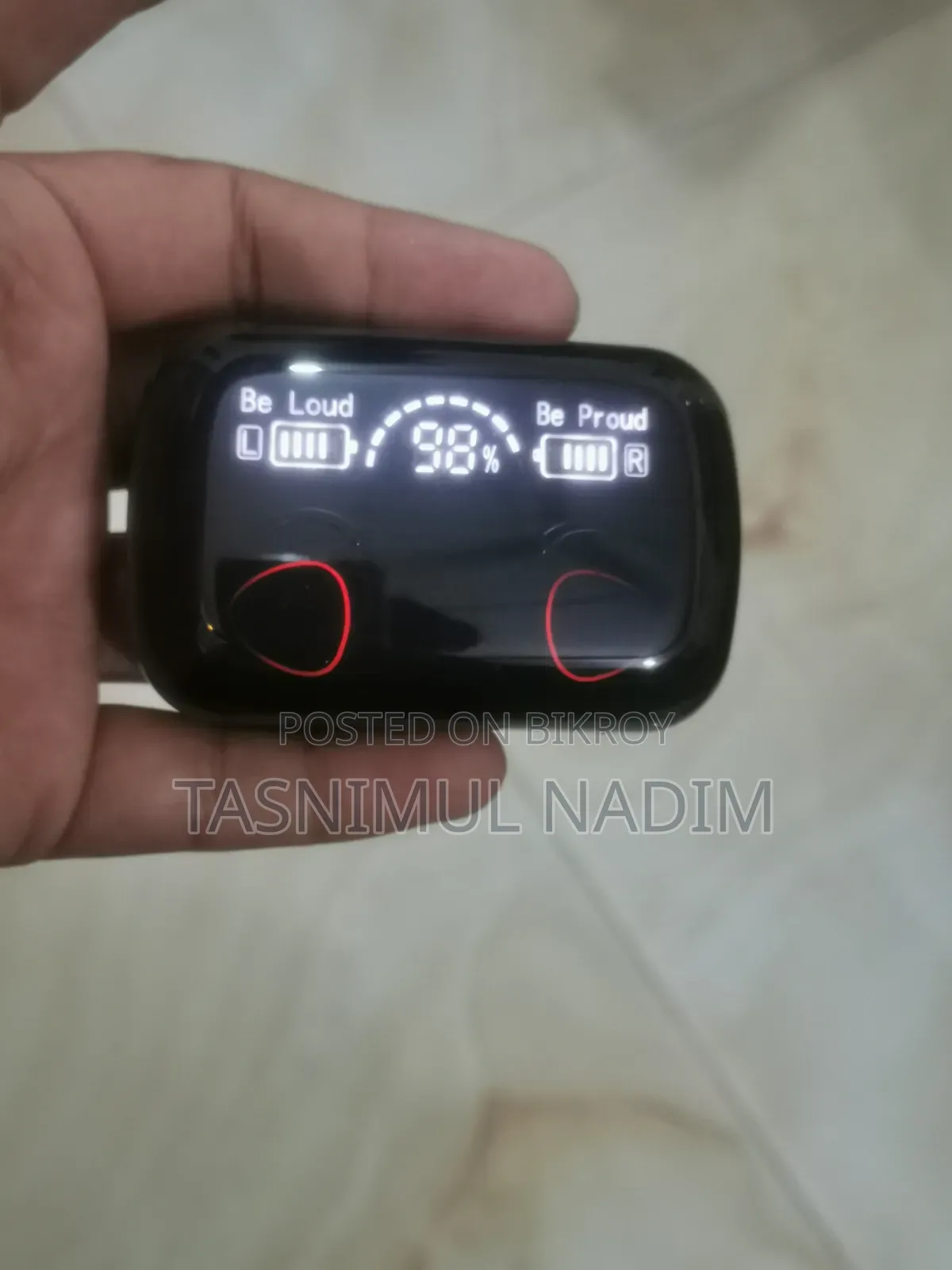 LED Display TWS Bluetooth Earbuds
