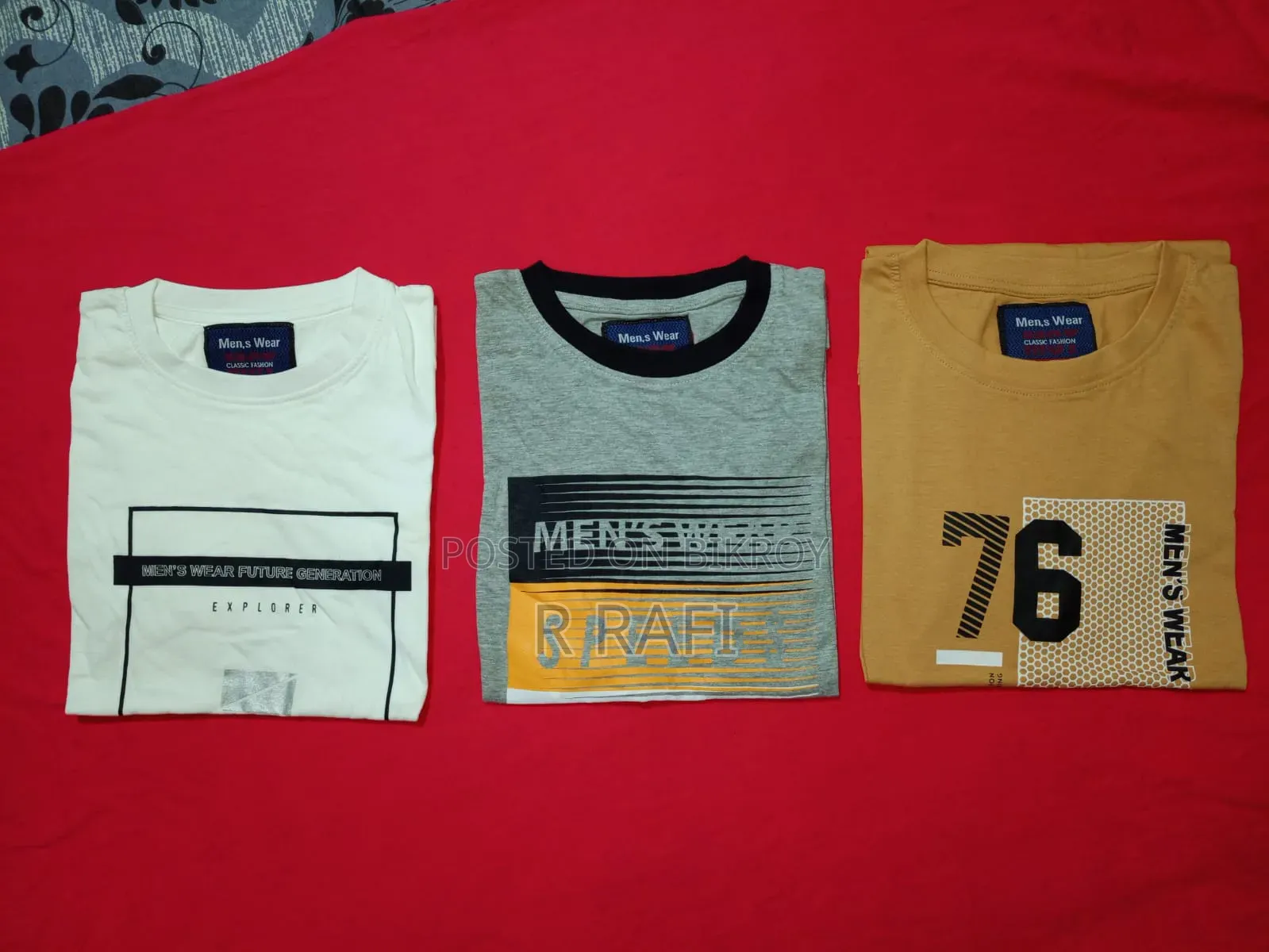 T-Shirt for Men 100% Cotton 180gsm
