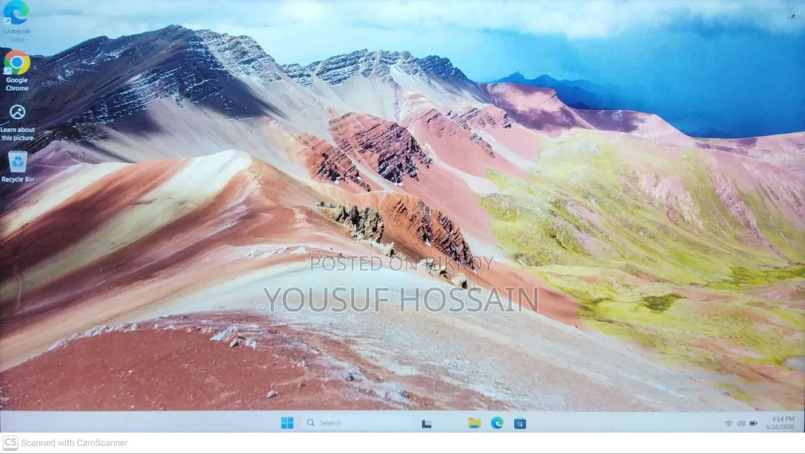 Laptop 8GB Intel Celeron SSHD+SSD 512GB