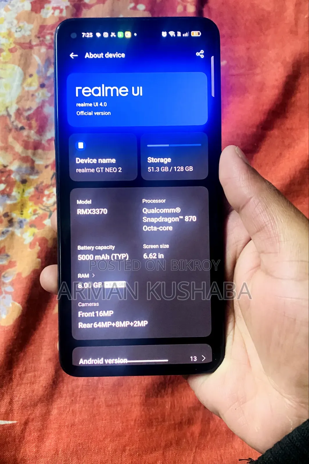 Realme GT Neo2 128 GB Green