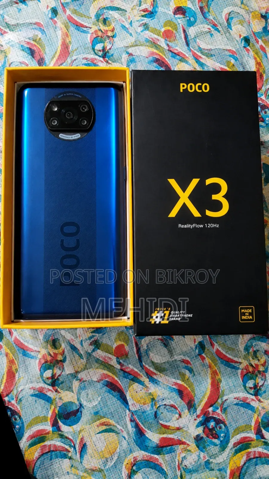 Xiaomi Poco X3 128 GB Blue