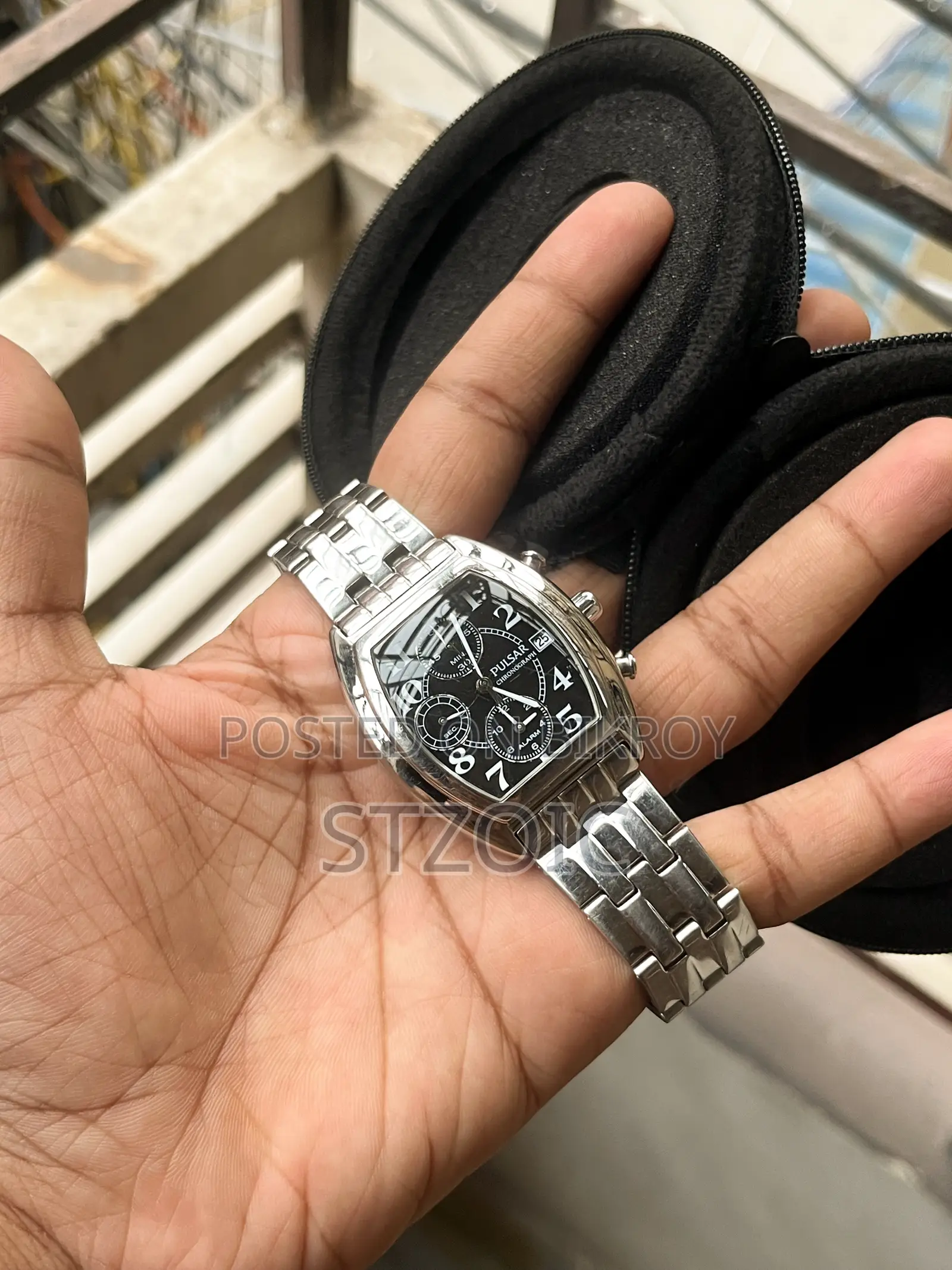Seiko 7t62a Movement Pulsar Chronograph Men's Watch
