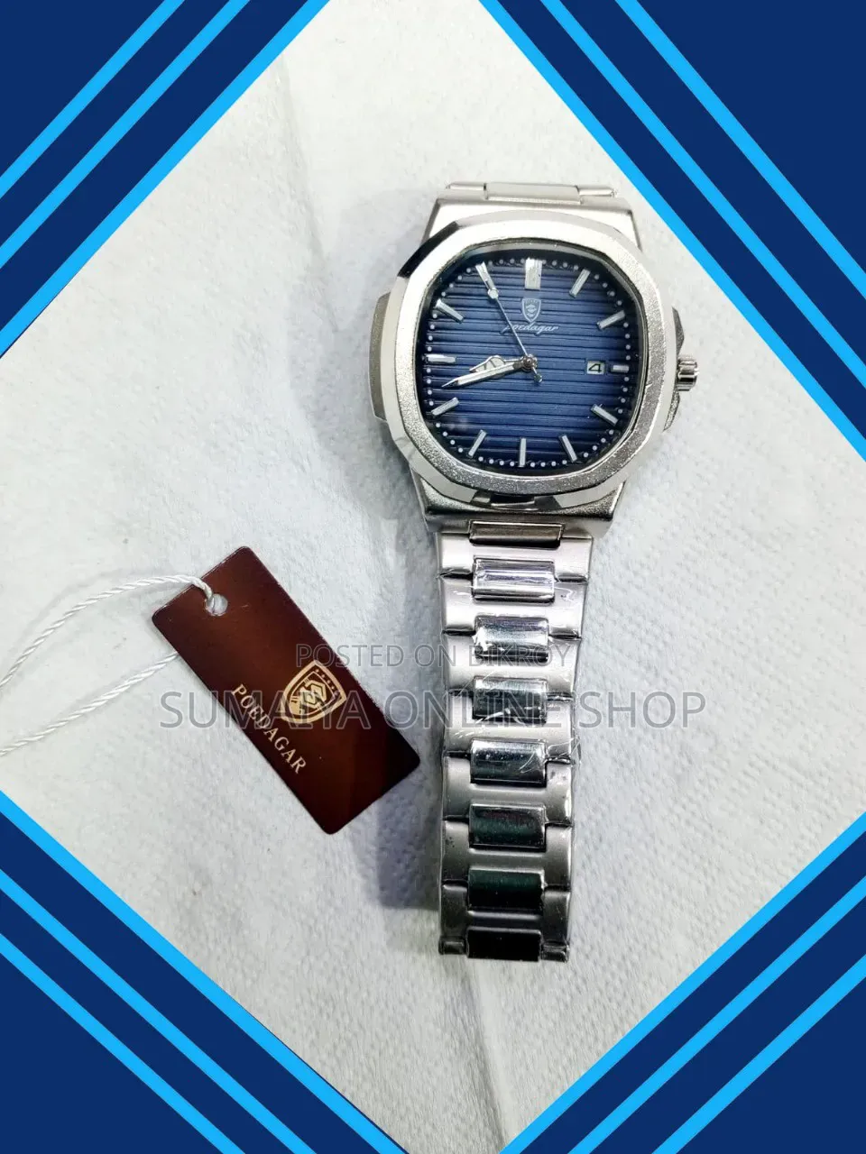 Attractive Design: Square with 40mm Dial Diameter and 10mm Thickness